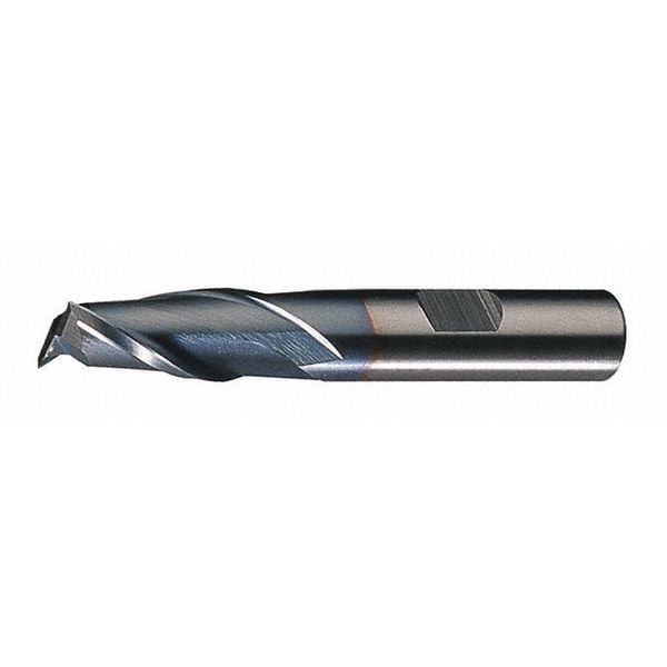 2-Flute Cobalt 8% Square Single-End CenterCut Finisher CTD HGC-2-TC TiCN 1x1x2-1/4x4-3/4