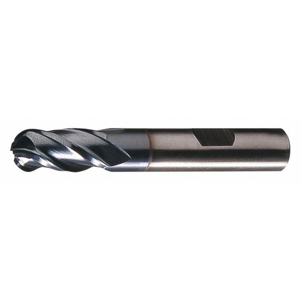 6-Flute Cobalt 8% Ball Nose Single End CenterCut Finisher CTD HGC-4B-TC TiCN 1-1/2x1-1/4x2x4-1/2