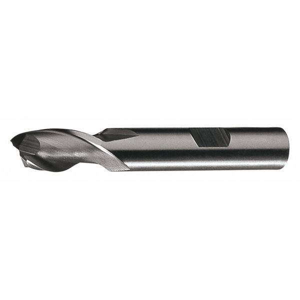 2-Flute HSS Square Single End Mill Cleveland HG-2 Bright 1-3/8