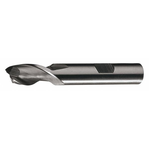 2-Flute HSS Square Single End Mill Cleveland HG-2 Bright 13/16