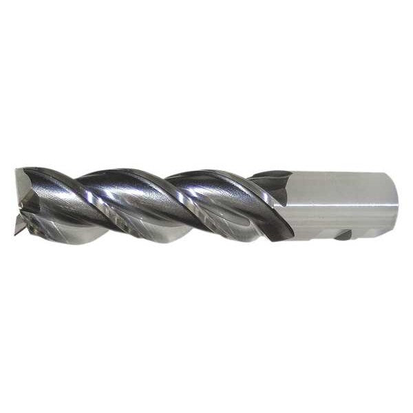 3-Flute PM+â¢ HSS-E Square CC Single High-Helix End Mill Cleveland PM-539R Bright 3/4x3/4x1-5/8x3-7/8