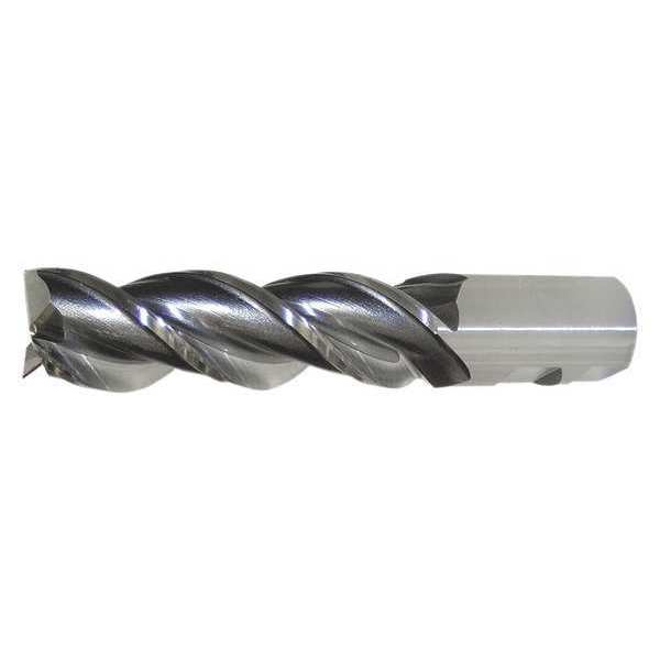 3-Flute PM+â¢ HSS-E Square CC Single High-Helix End Mill Cleveland PM-539R Bright 1x1x3x5-1/2