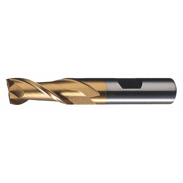 2-Flute PM+â¢ HSS-E Square CC Single Finishing End Mill Cleveland PM-2-TN TiN 1