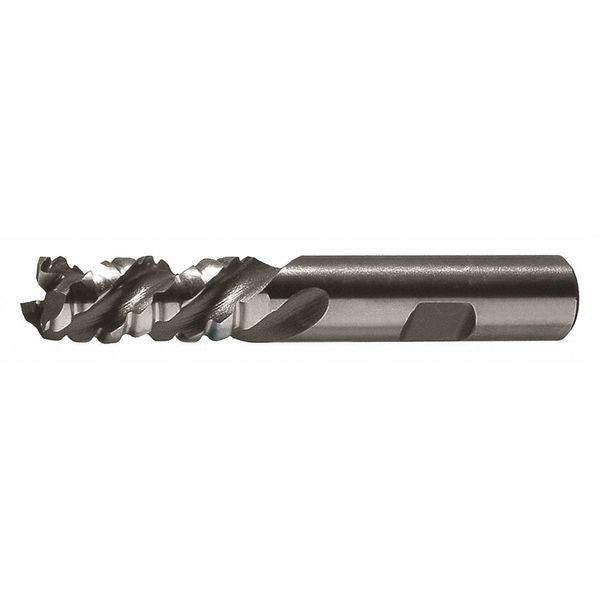 3-Flute PM+â¢ HSS-E Square LH CC Special Profile Roughing End Mill CTD PM-538L Bright 1x1x4x6-1/2