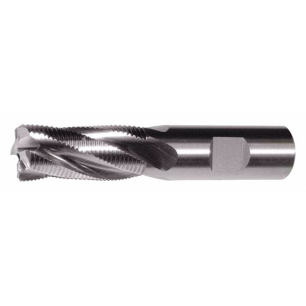 4-Flute PM+â¢ HSS-E Square CC Single Fine Roughing End Mill CTD PMRF-C Bright 5/8x5/8x1-5/8x3-3/4