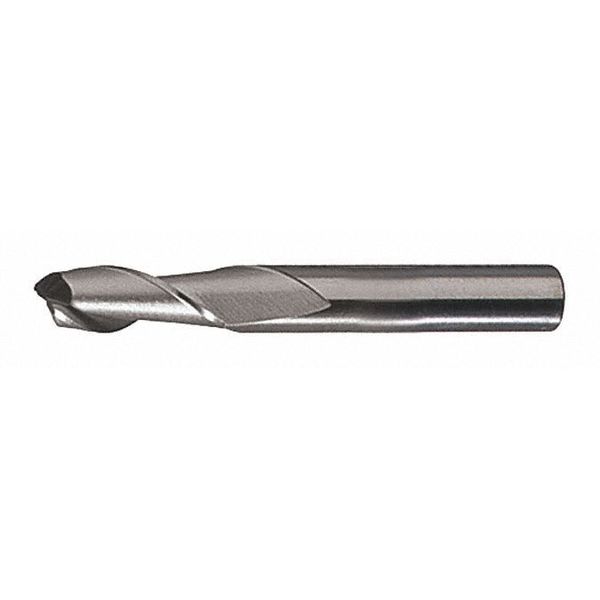 2-Flute HSS Miniature Square Single End Mill Cleveland HMG-2 Bright 3/64