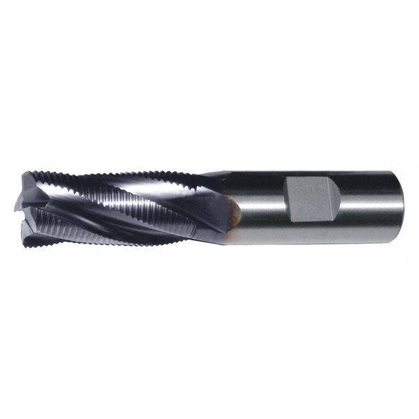 5-Flute PM+â¢ HSS-E Square CC Single Fine Roughing End Mill CTD PMRF-C-TC TiCN 1x1x4x6-1/2