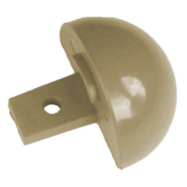 End Cap, Tan, 2 x 1-1/16In