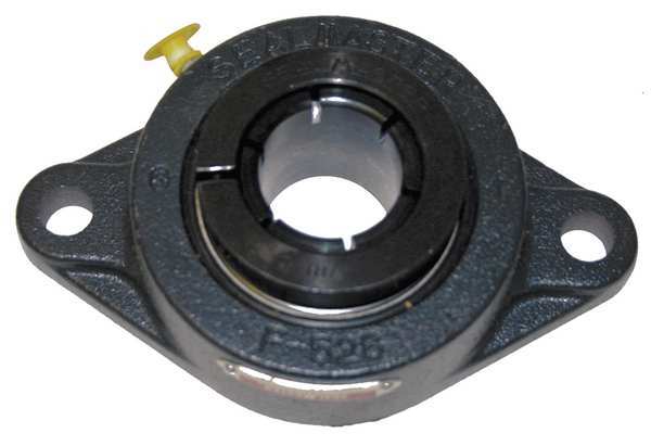 Flange Bearing, 2-Bolt, Ball, 1