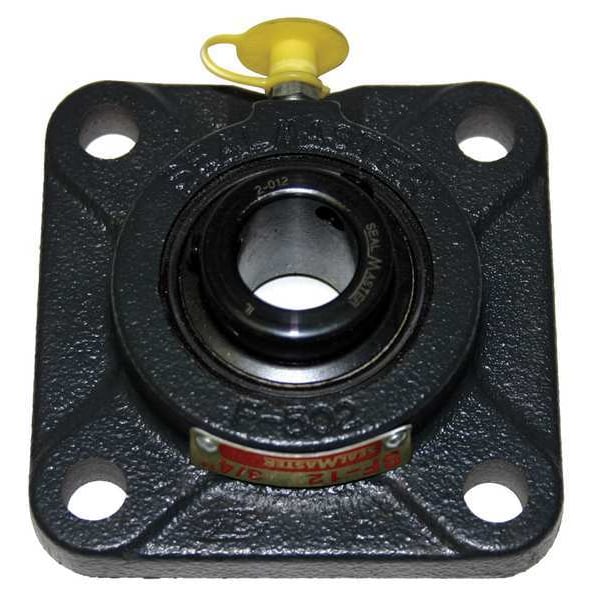 Flange Bearing, 4-Bolt, Ball, 1-1/8