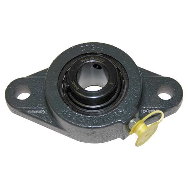 Flange Bearing, 2-Bolt, Ball, 2
