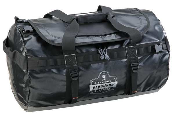 Duffel Bag, Water-Resistant Tarpaulin with 1000D Poly Mesh, 2 Pockets