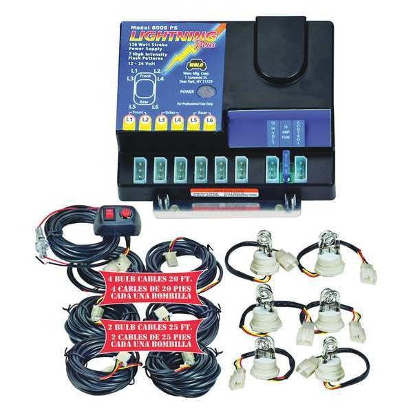 Strobe Kit Plus, 6 Amber Bulbs
