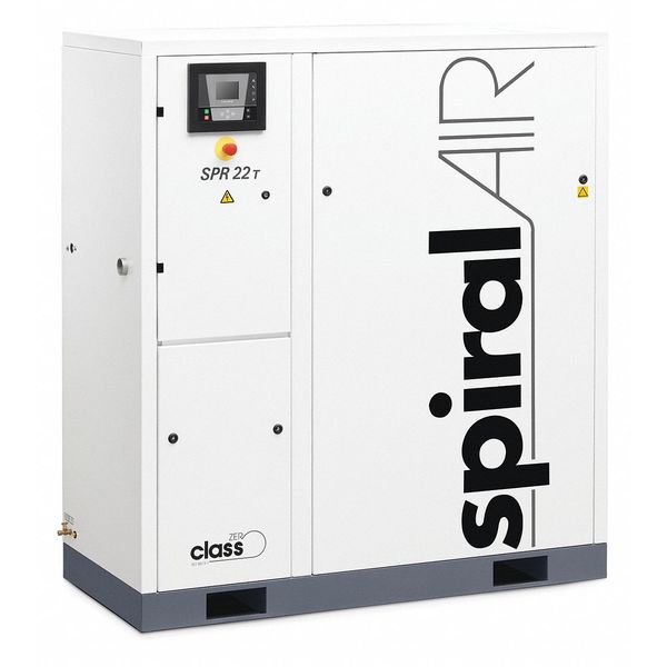 Oil-Free Scroll, 22 HP, 113 psi, Base Mount