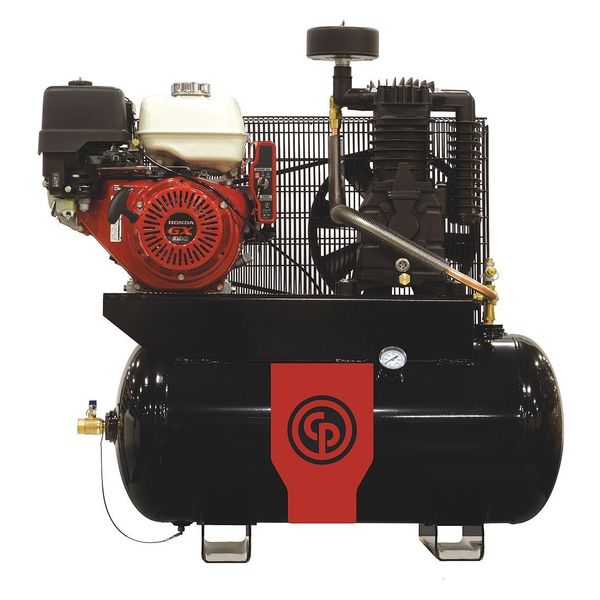 Piston Compressor, 13 HP, Honda, Gas Drive