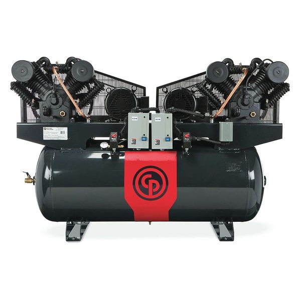 Piston Compressor, 20 HP, 200 gal. Tank