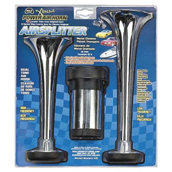 Metal Air Horn, Airsplitter, 12V
