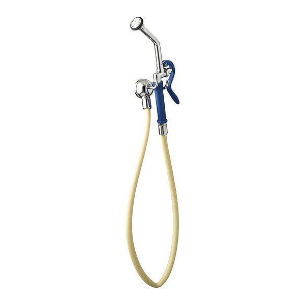 Manual, Commercial BEDPAN CLEANSER W/ WALL NOZZLE W/ HOOK