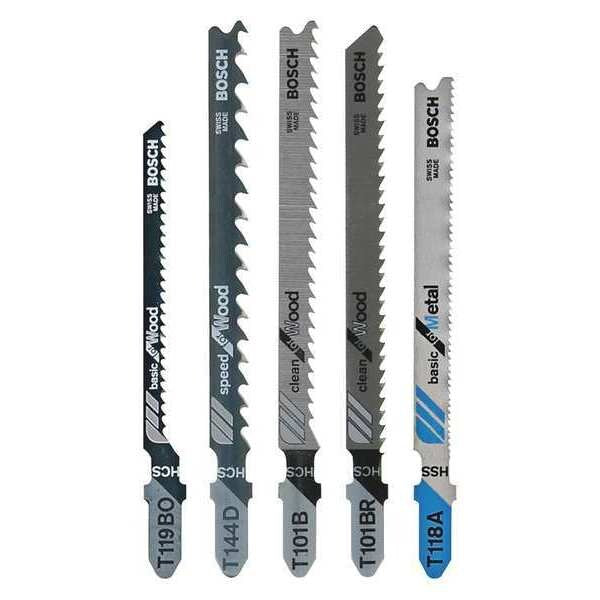 T-Shank Jigsaw Set, 5 Pcs