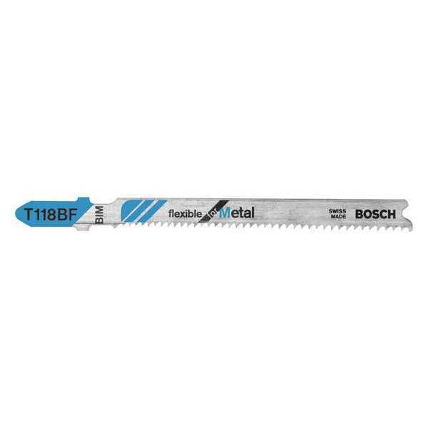 Jigsaw Blade, Bimetal, 3 In. L, PK5
