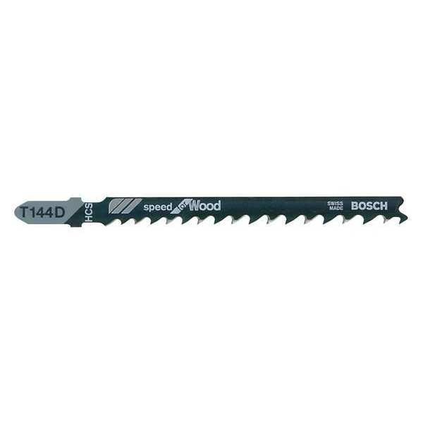 Jigsaw Blade, T-Shank, 4 In. L, PK5