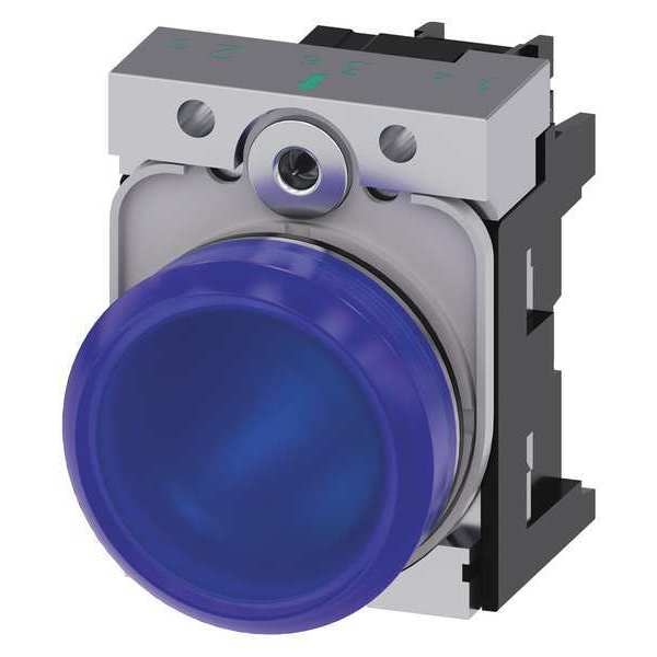 Pilot Light Complete, Round Shape, Blue