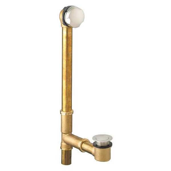 Universal Bathtub Drain, Satin