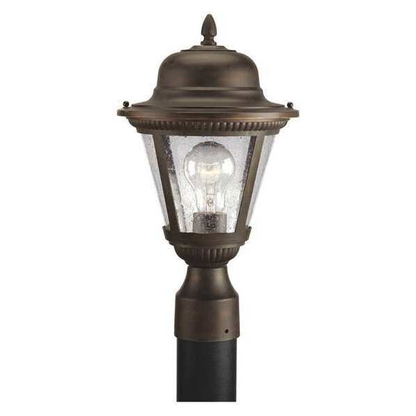 Westport 1-Light Post Lantern, 100 W, Antique Bronze