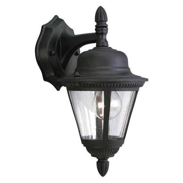 Westport 1-Light Wall Lantern, 60 W, Textured Black