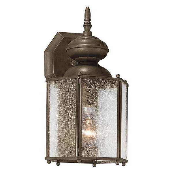 Roman Coach 1-Light Wall Lantern, 100W, Antique Bronze