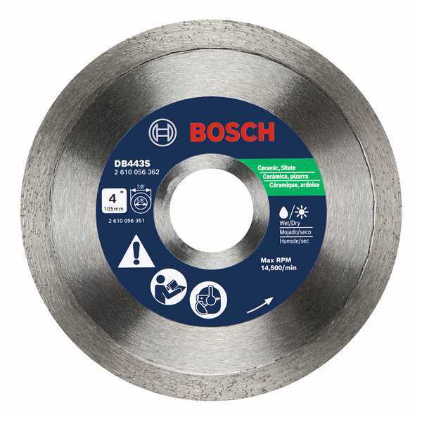 4In Continuous Rim Diamond Blade
