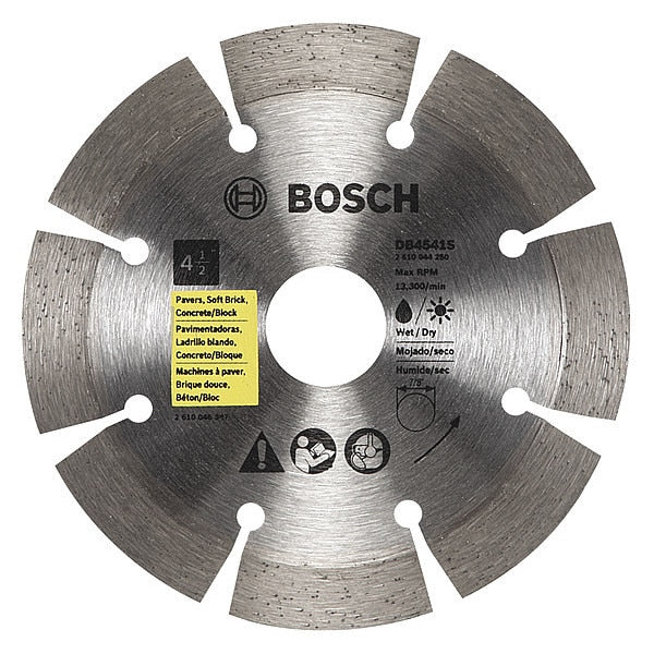 4 1/2In Segmented Rim Diamond Blade