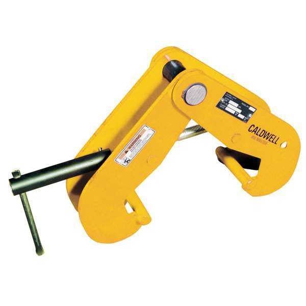 Beam Flange Clamp, Manual, 10 Tons