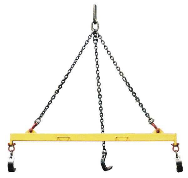 Plate Lifter, 5 t Cap, 36 Inx96 In Spread