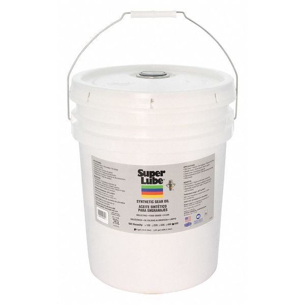 5 gal Gear Oil Pail Translucent Clear