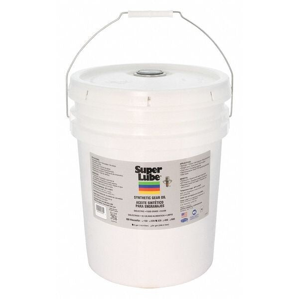 5 gal Gear Oil Pail Translucent Clear