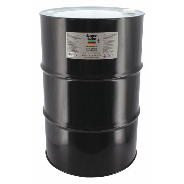 55 gal Gear Oil Drum Translucent Clear