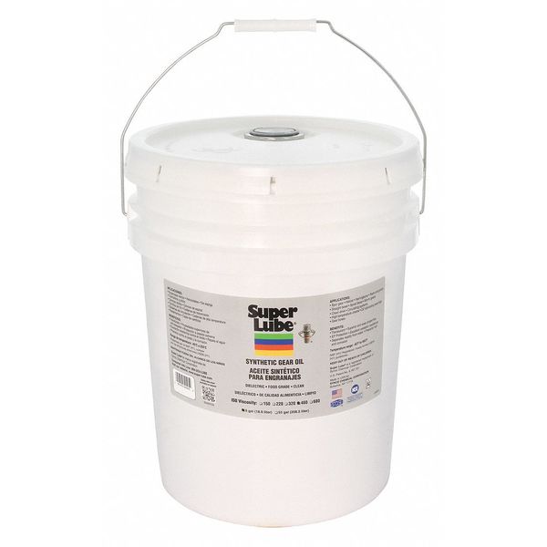5 gal Gear Oil Pail Translucent Clear