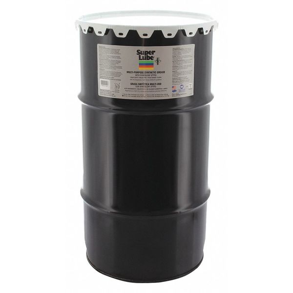120 lb Multipurpose Grease Drum Translucent White