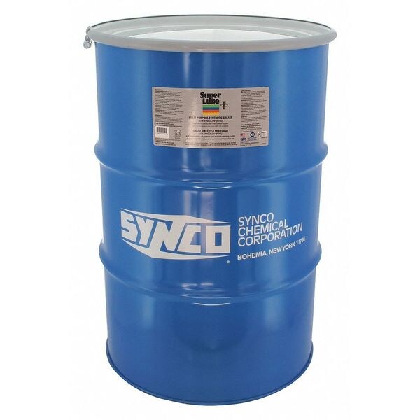 400 lb Multipurpose Grease Drum Translucent White