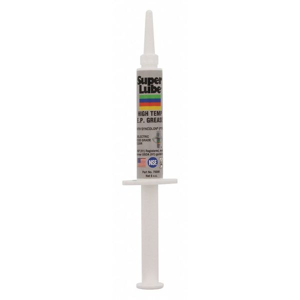 6 cc High Temperature Grease Syringe Translucent White