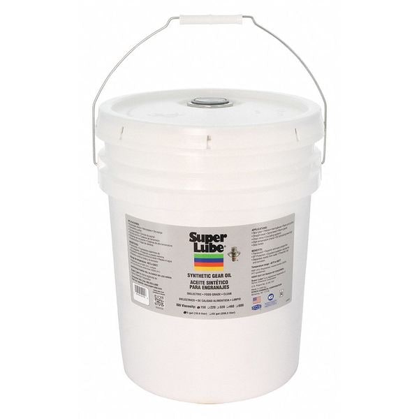 5 gal Gear Oil Pail Translucent Clear