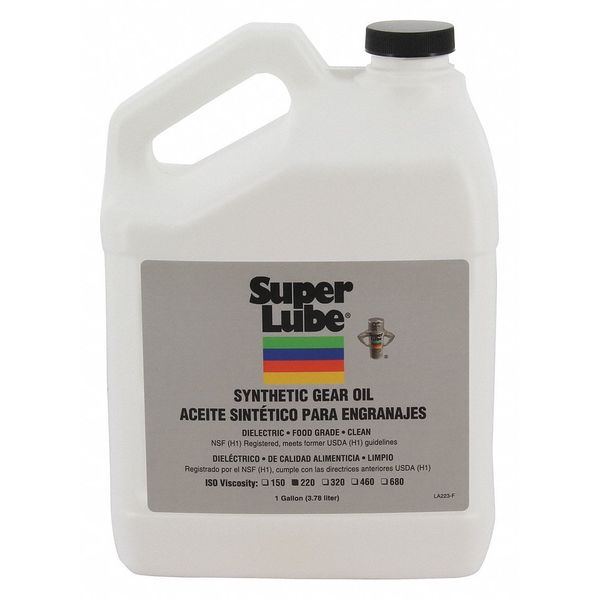 1 gal Gear Oil Bottle Translucent Clear
