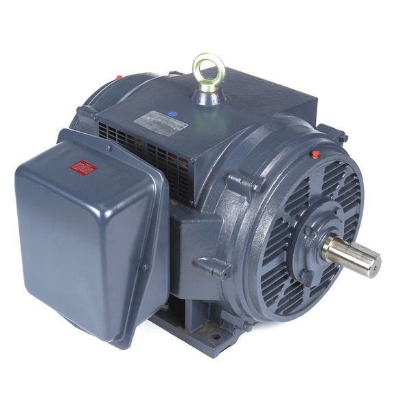 3-Phase General Purpose Motor, 125 HP, 404TS Frame, 460V AC Voltage, 3,575 Nameplate RPM