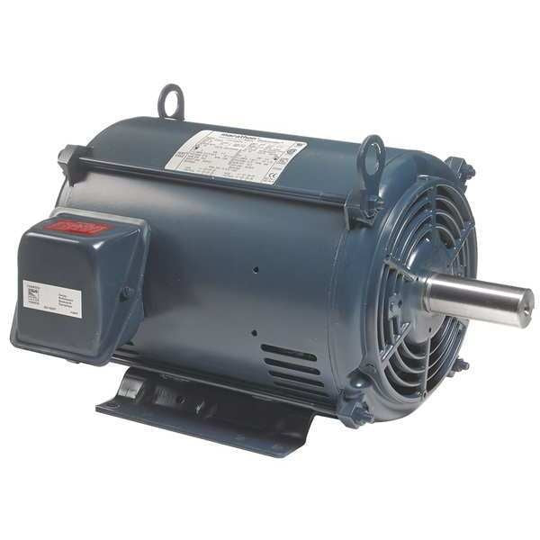 3-Phase General Purpose Motor, 1 1/2 HP, 182T Frame, 230/460V AC Voltage, 1,180 Nameplate RPM