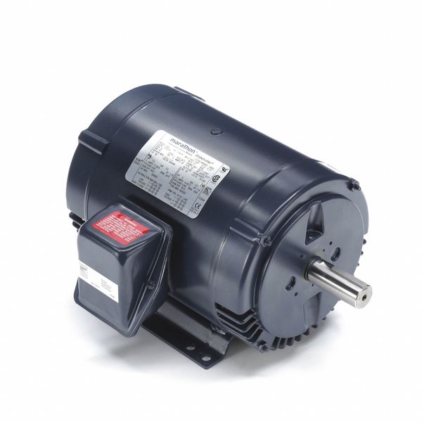 3-Phase General Purpose Motor, 7 1/2 HP, 184T Frame, 230/460V AC Voltage, 3,510 Nameplate RPM