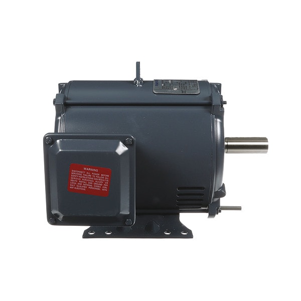 3-Phase General Purpose Motor, 5 HP, 184T Frame, 230/460V AC Voltage, 1,765 Nameplate RPM