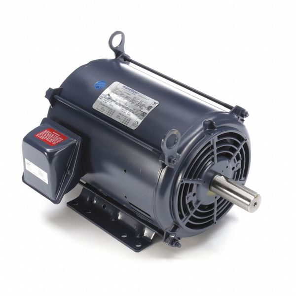 3-Phase General Purpose Motor, 10 HP, 215T Frame, 230/460V AC Voltage, 1,768 Nameplate RPM