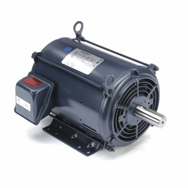 3-Phase General Purpose Motor, 5 HP, 215T Frame, 230/460V AC Voltage, 1,180 Nameplate RPM
