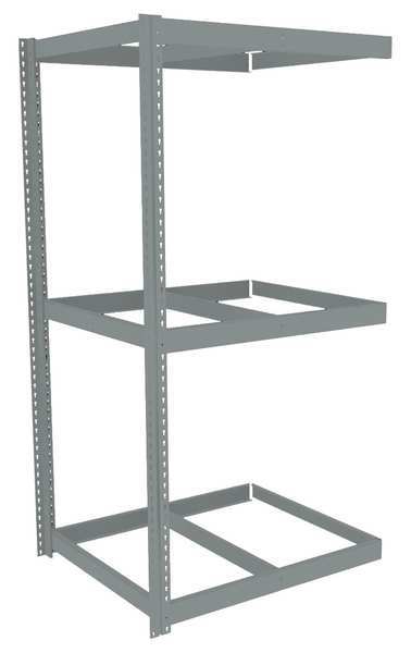 Boltless Shelving, Add-On, 42x36, 3 Shelf